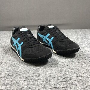 Onitsuka Tiger Ultimate 81 Shoes Womens 8.5 Black Blue Running Sneakers
